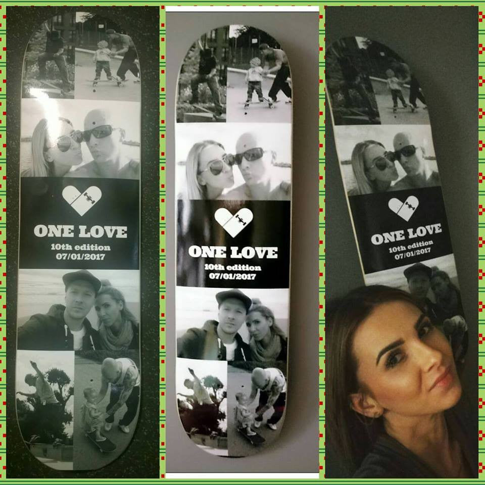 We are amazed everyday what you want us to print on a custom skateboard deck for you