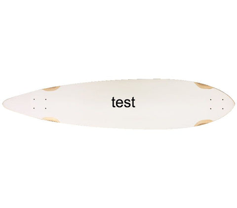 Carving Pintail Longboard Shape