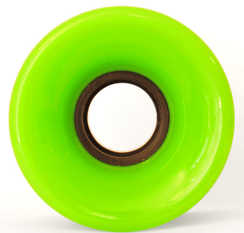 WHEELS CRUISER 70mm *51mm NEON GREEN 78a