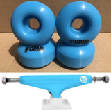 8.0 Custom Skateboard, fully assembled with wheel colour options