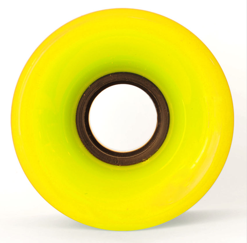 WHEELS CRUISER 70mm *51mm NEON YELLOW 78a